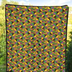 Kente Violet Ashanti TH1410725CL Quilt Blanket and Home Decor