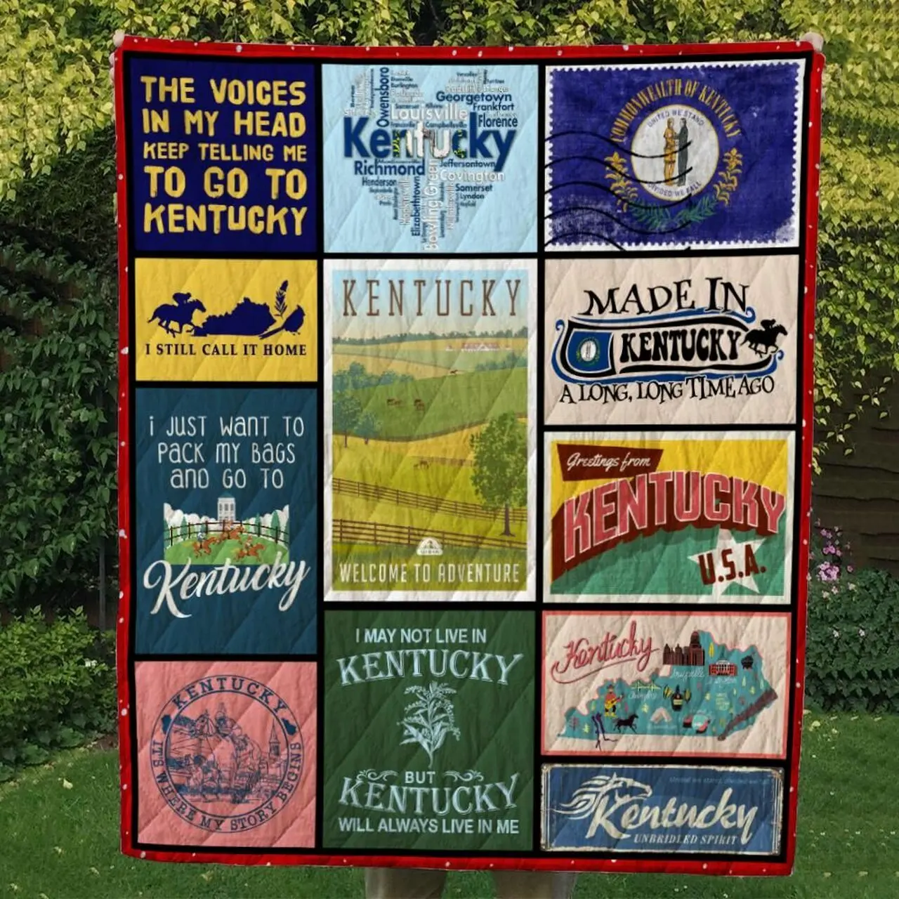 Kentucky Cl14100289Mdq Quilt Blanket and Home Decor
