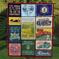 Kentucky Cl14100289Mdq Quilt Blanket and Home Decor