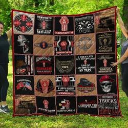 Kenworth Quilt Blanket and Home Decor