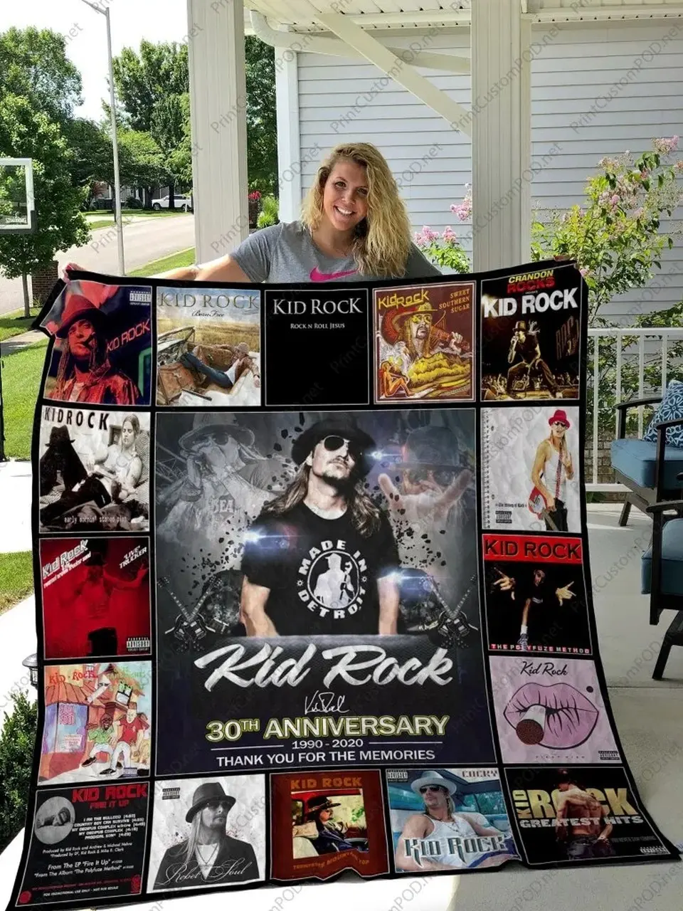 Kid Rock Quilt and Home Decor
