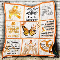 Kidney Cancer Awareness Cl22100322Mdq Quilt Blanket and Home Decor