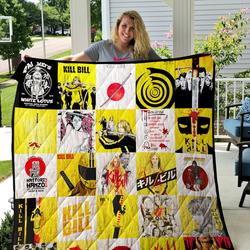 Kill Bill Poster Quilt and Home Decor