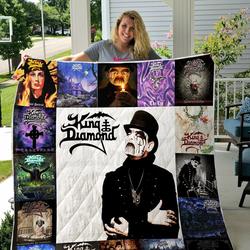 King Diamond Quilt -01- Custom Quilt Blanket and Home Decor