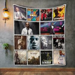 Kirk Franklin Album Covers Quilt Blanket and Home Decor