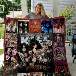 Kiss Albums Cover Poster Quilt and Home Decor