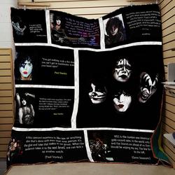 Kiss Band Quilt and Home Decor