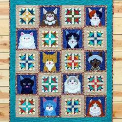 Kitty Kit Quilt Blanket Dhc3101375Lt and Home Decor