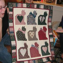 Kitty Love Quilt Blanket Dhc310197Lt and Home Decor