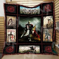 Knight Templar Quilt Blanket Dhc0910339Vt and Home Decor