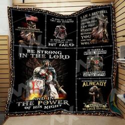 Knight Templar Quilt Blanket Dhc0910426Vt and Home Decor