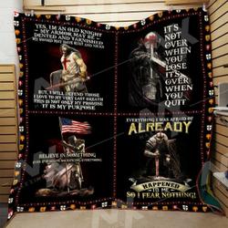 Knight Templar Quilt Blanket Dhc0910430Vt and Home Decor