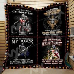 Knight Templar Quilt Blanket Dhc0910437Vt and Home Decor