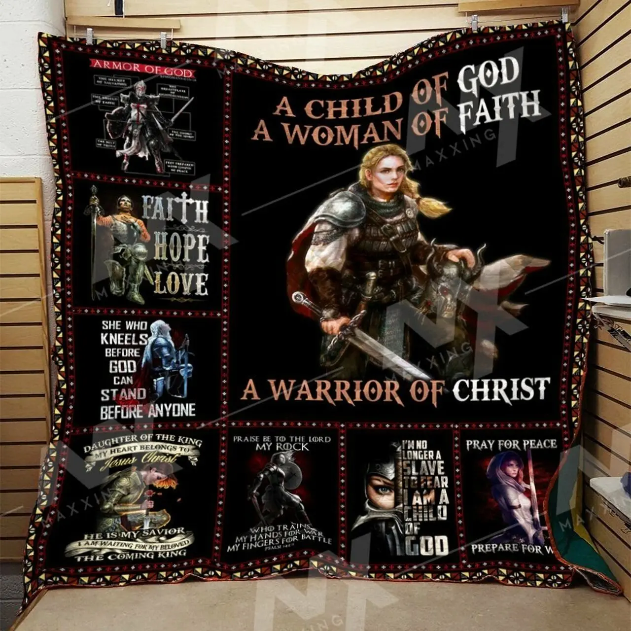 Knight Templar Quilt Blanket Dhc0910440Vt and Home Decor