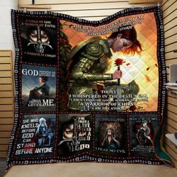Knight Templar Quilt Blanket Dhc0910523Vt and Home Decor