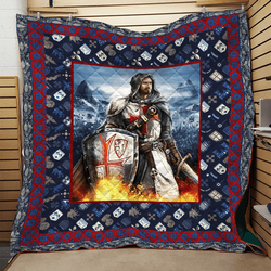 Knight Templar Quilt Fid and Home Decor