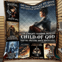 Knights Templar Child Of God Quilt  Quilt and Home Decor