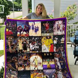 Kobe Bryant Quilt Blanket 01 and Home Decor