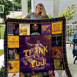 Kobe Bryant Quilt Blanket 07 and Home Decor