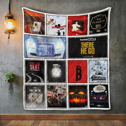 Kodak Black Quilt Blanket and Home Decor