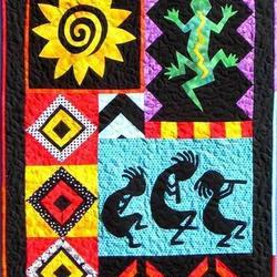 Kokopelli Cla1110373Q Quilt Blanket and Home Decor