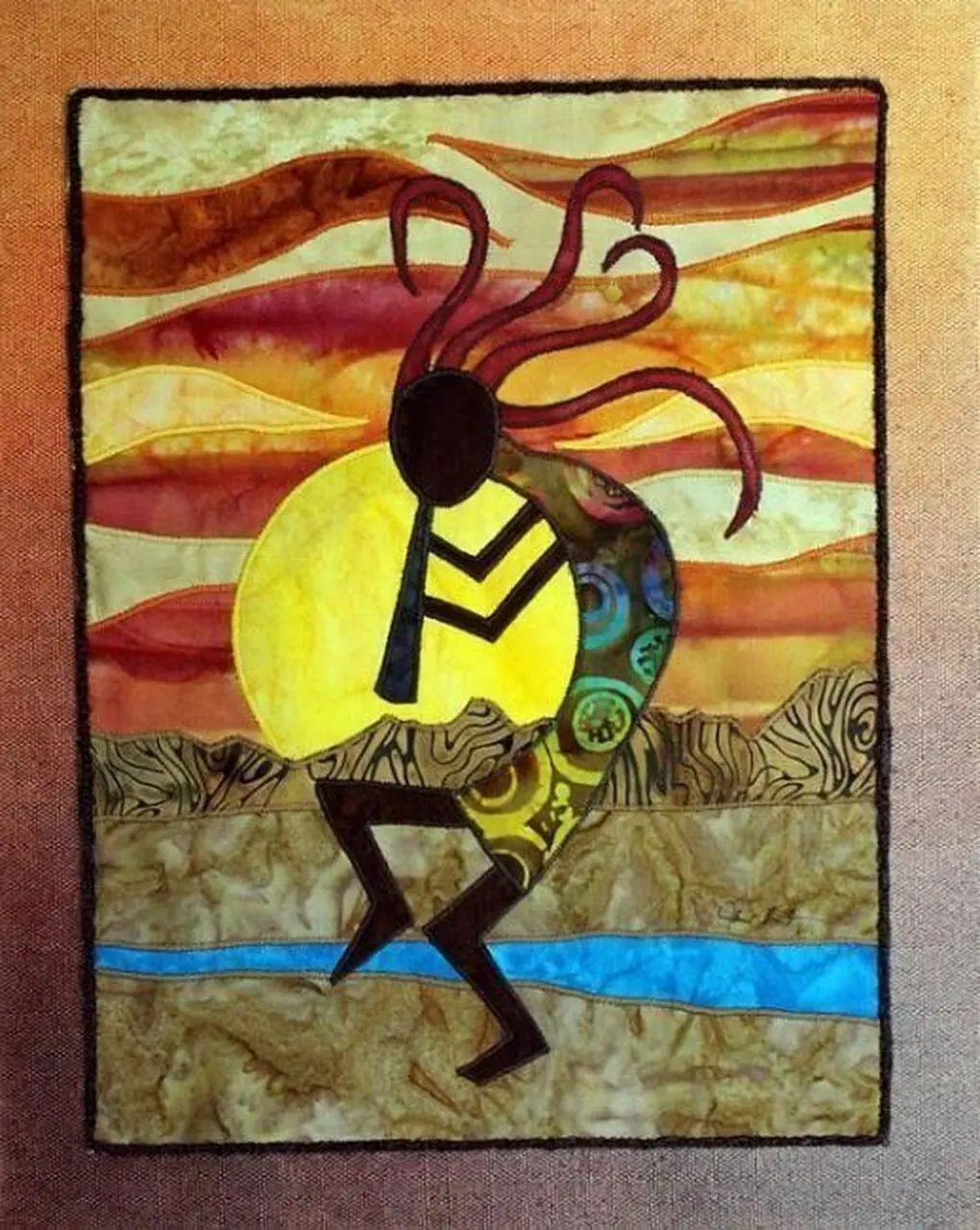 Kokopelli Cla1410367Q Quilt Blanket and Home Decor