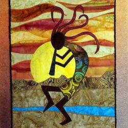 Kokopelli Cla1410367Q Quilt Blanket and Home Decor