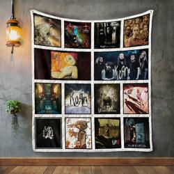 Korn Album Covers Quilt Blanket and Home Decor
