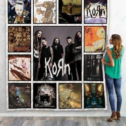 Korn Albums Quilt Blanket New and Home Decor