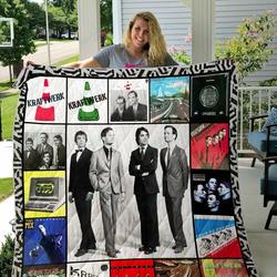 Kraftwerk Quilt Blanket and Home Decor