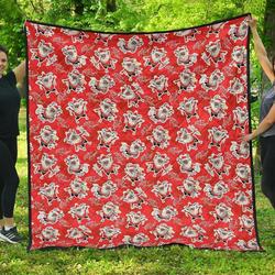 Krampus Christmas Cl12100392Mdq Quilt Blanket and Home Decor