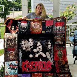 Kreator Albums Cover Poster Quilt Blanket and Home Decor
