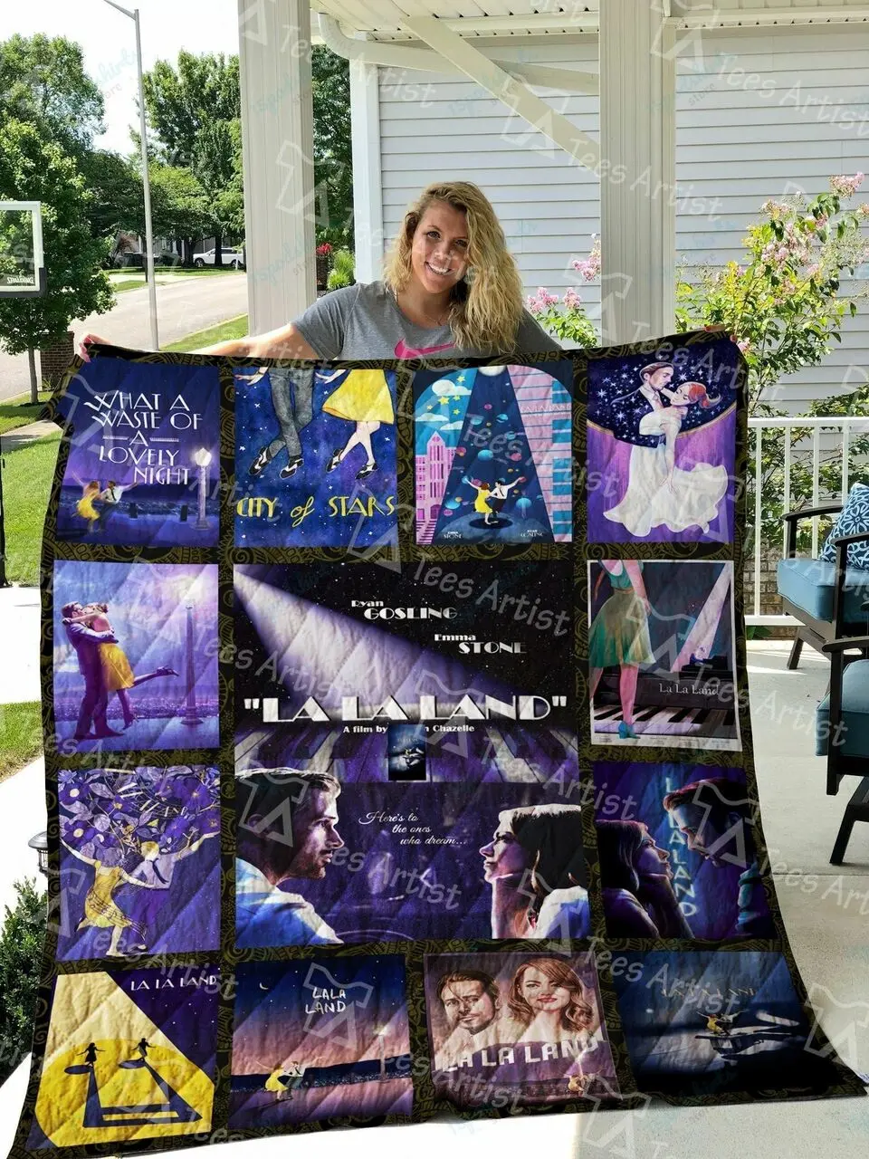 La La Land Quilt Blanket 0580 and Home Decor