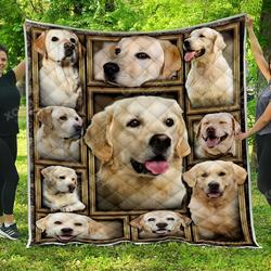 Labrador 01 Labrador 0409 Quilt Blanket Dhc03011552Dd and Home Decor