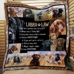 Labrador Cl2100294Mdq Quilt Blanket and Home Decor