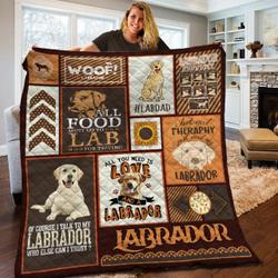 Labrador Quilt Blanket BBB200226SM and Home Decor