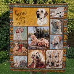 Labrador Retriever 10 Tlq0034 Quilt  Quilt and Home Decor