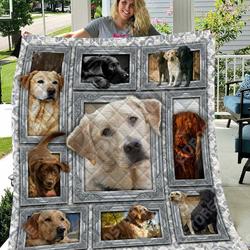 Labrador Retriever Art Like Quilt Blanket and Home Decor