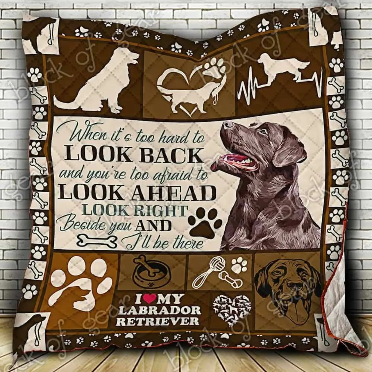 Labrador Retriever Cl18100401Mdq Quilt Blanket and Home Decor