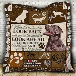 Labrador Retriever Cl18100401Mdq Quilt Blanket and Home Decor