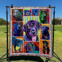 Labrador Retriever Dog Hur Quilt ec and Home Decor