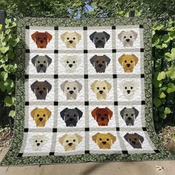 Labrador Retriever Qn170719 Quilt Blanket and Home Decor