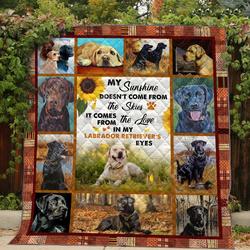 Labrador Retriever Quilt Blanket Dhc13121442Vt and Home Decor