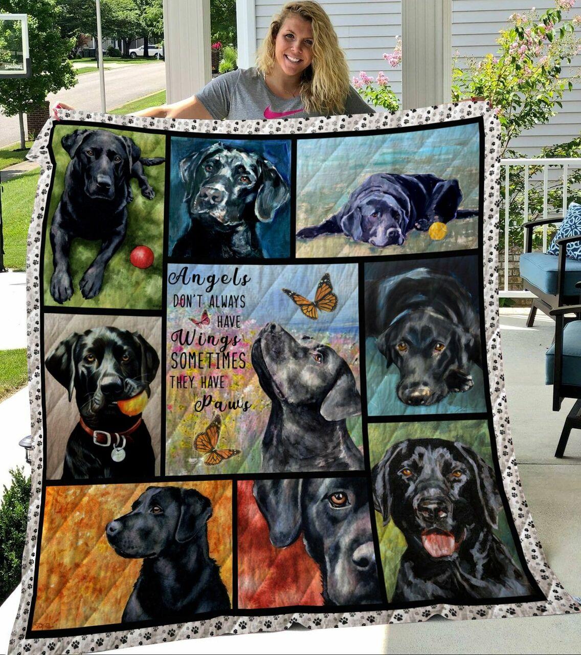 Labrador Retriever Quilt Blanket Dhc1312642Vt and Home Decor