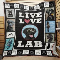 Labrador Retriever Quilt Bt01_0508  Quilt and Home Decor