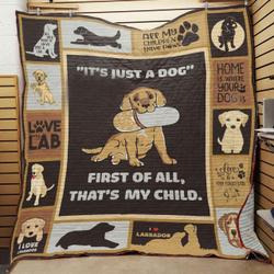 Labrador Retriever Quilt Hn0708-7  Quilt and Home Decor