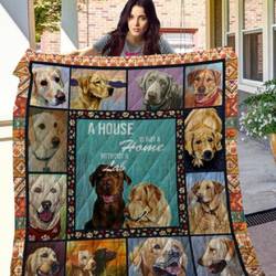 Labrador Retriever The Dog Who Sees Smells Quilt Blanket Dhc020120305Td and Home Decor