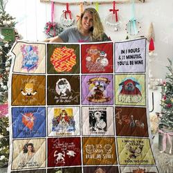 Labyrinth Quilt Blanket 02136 and Home Decor