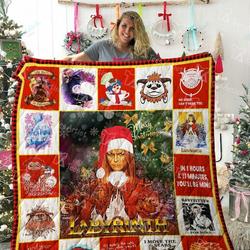 Labyrinth Quilt Blanket 02182 and Home Decor