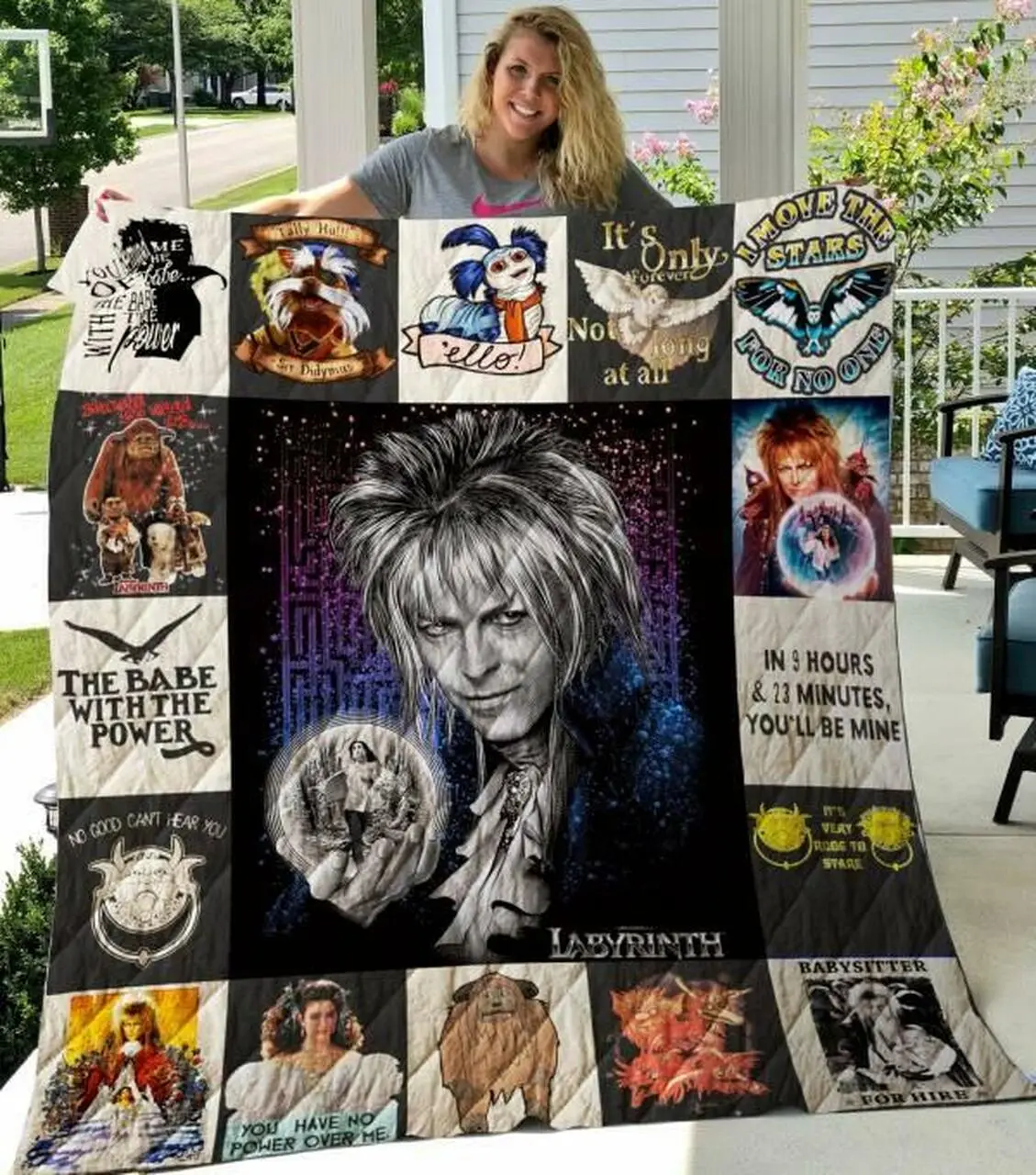 Labyrinth Quilt Blanket M110630 Quilt and Home Decor